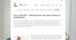 Desktop Screenshot of cell-concept.de